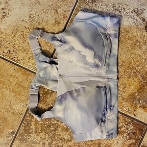 COPY - Duluth Trading zip front sports bra